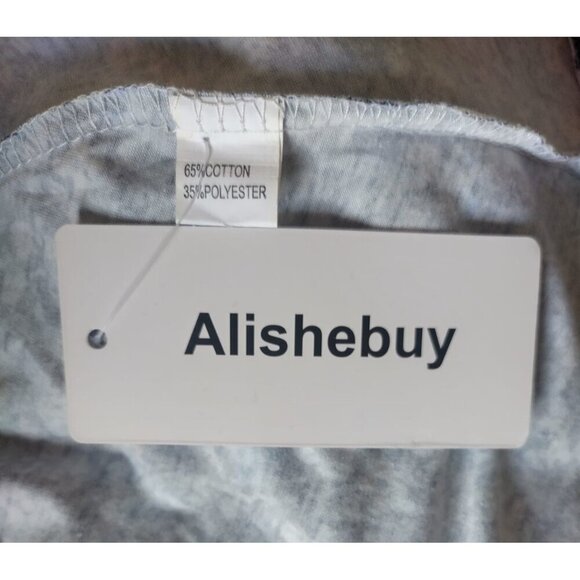 Floral Print Long Sleeve Blouse With Elastic Cuffs & Flowy Hemline, size XL, NWT - Picture 4 of 8